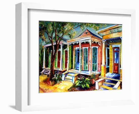 New Orleans, Plain & Fancy-Diane Millsap-Framed Art Print