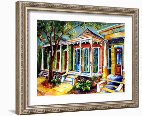 New Orleans, Plain & Fancy-Diane Millsap-Framed Art Print