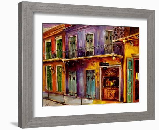 New Orleans Preservation Hall-Diane Millsap-Framed Art Print