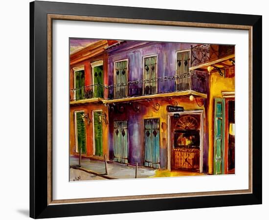 New Orleans Preservation Hall-Diane Millsap-Framed Art Print