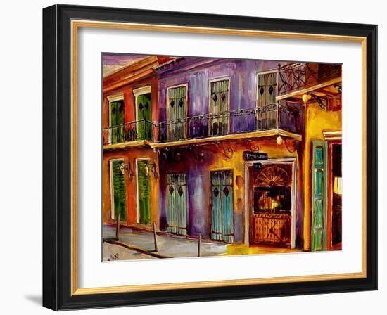 New Orleans Preservation Hall-Diane Millsap-Framed Art Print