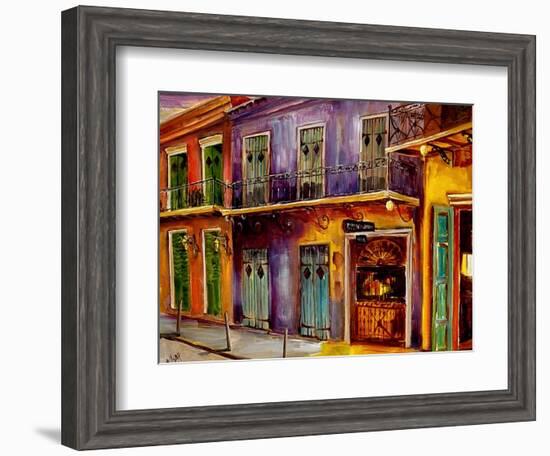 New Orleans Preservation Hall-Diane Millsap-Framed Art Print