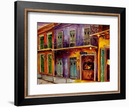 New Orleans Preservation Hall-Diane Millsap-Framed Art Print