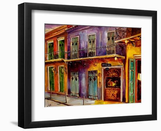 New Orleans Preservation Hall-Diane Millsap-Framed Art Print