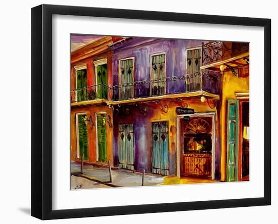 New Orleans Preservation Hall-Diane Millsap-Framed Art Print