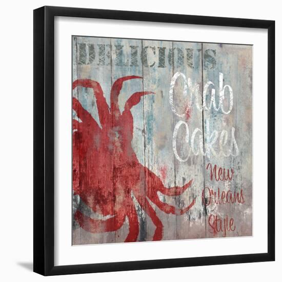 New Orleans Seafood II-null-Framed Giclee Print