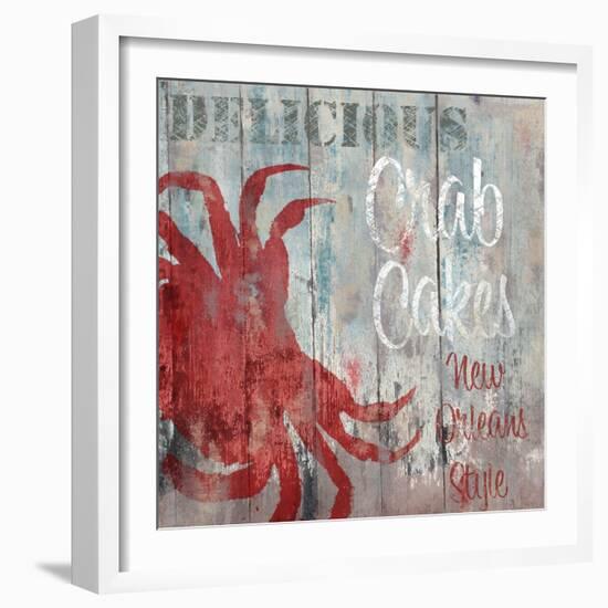 New Orleans Seafood II-null-Framed Giclee Print