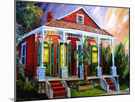 New Orleans Shotgun-Diane Millsap-Mounted Art Print