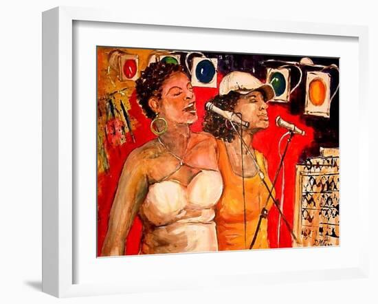 New Orleans Soul Sisters-Diane Millsap-Framed Art Print