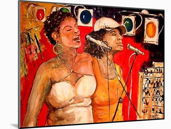New Orleans Soul Sisters-Diane Millsap-Mounted Art Print