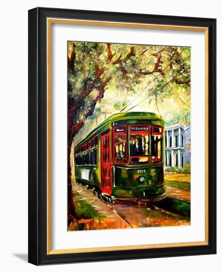 New Orleans St Charles Streetcar-Diane Millsap-Framed Art Print