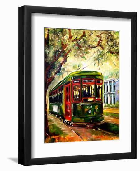 New Orleans St Charles Streetcar-Diane Millsap-Framed Art Print