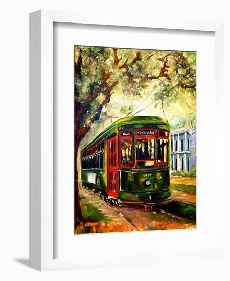 New Orleans St Charles Streetcar-Diane Millsap-Framed Art Print