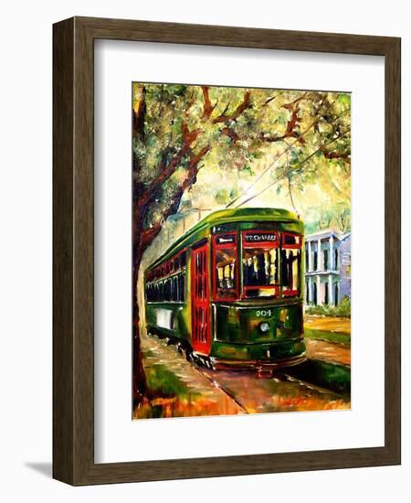 New Orleans St Charles Streetcar-Diane Millsap-Framed Art Print