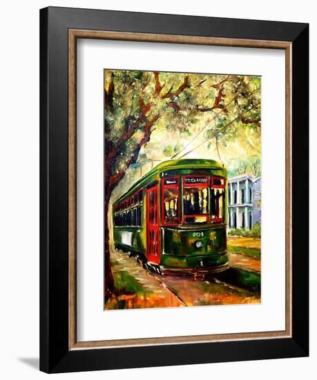 New Orleans St Charles Streetcar-Diane Millsap-Framed Art Print