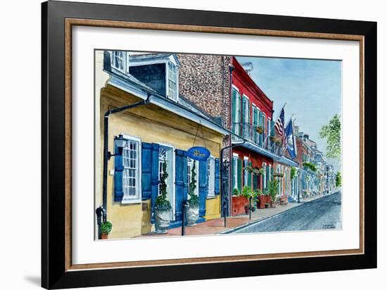 New Orleans, Street Scene, Pierre Hotel-Anthony Butera-Framed Giclee Print