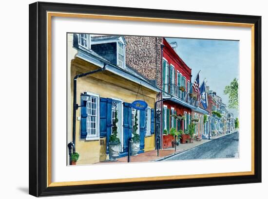 New Orleans, Street Scene, Pierre Hotel-Anthony Butera-Framed Giclee Print