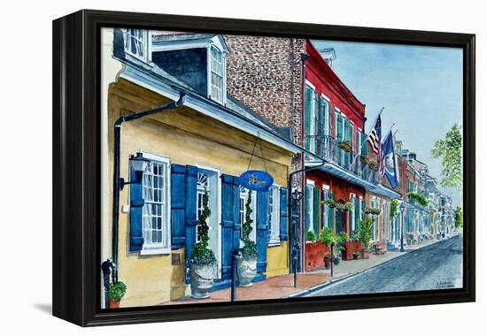 New Orleans, Street Scene, Pierre Hotel-Anthony Butera-Framed Premier Image Canvas