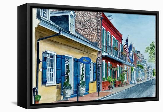 New Orleans, Street Scene, Pierre Hotel-Anthony Butera-Framed Premier Image Canvas