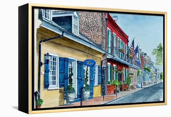 New Orleans, Street Scene, Pierre Hotel-Anthony Butera-Framed Premier Image Canvas