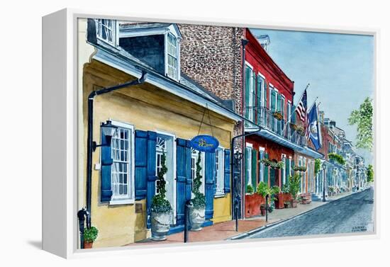 New Orleans, Street Scene, Pierre Hotel-Anthony Butera-Framed Premier Image Canvas