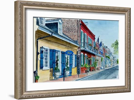 New Orleans, Street Scene, Pierre Hotel-Anthony Butera-Framed Giclee Print