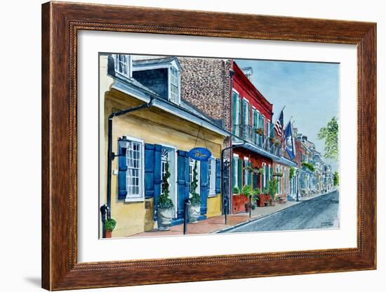 New Orleans, Street Scene, Pierre Hotel-Anthony Butera-Framed Giclee Print