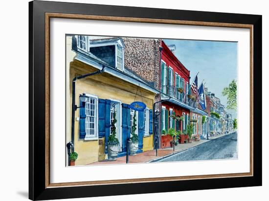 New Orleans, Street Scene, Pierre Hotel-Anthony Butera-Framed Giclee Print