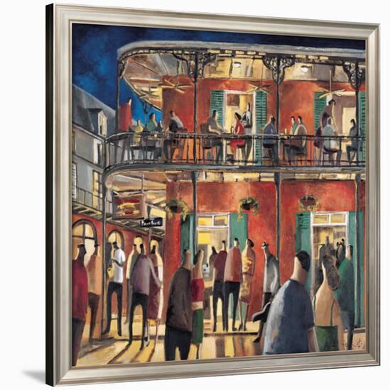 New Orleans Streets-Didier Lourenco-Framed Art Print