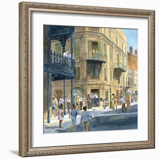 New Orleans-Charles Shaw-Framed Premium Giclee Print