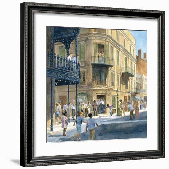 New Orleans-Charles Shaw-Framed Premium Giclee Print