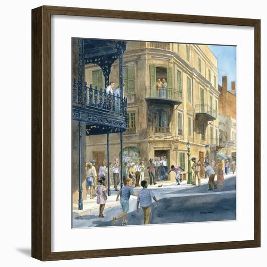 New Orleans-Charles Shaw-Framed Premium Giclee Print