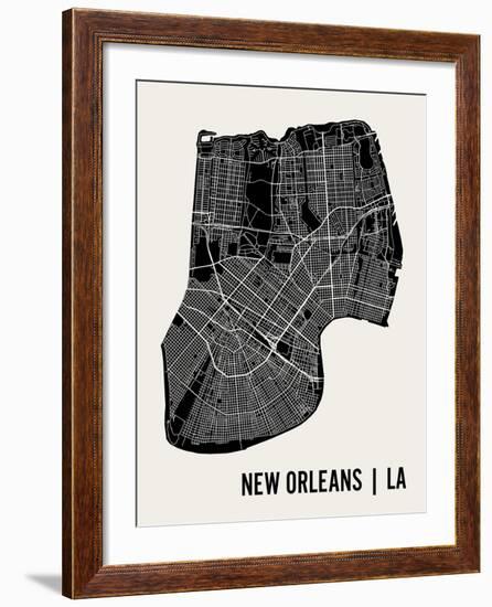 New Orleans-Mr City Printing-Framed Art Print