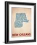 New Orleans-null-Framed Art Print