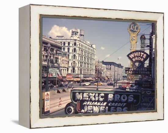 New Orleans-Walter Sanders-Framed Premier Image Canvas