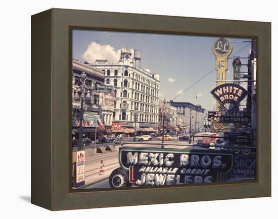 New Orleans-Walter Sanders-Framed Premier Image Canvas