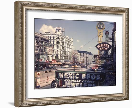 New Orleans-Walter Sanders-Framed Photographic Print