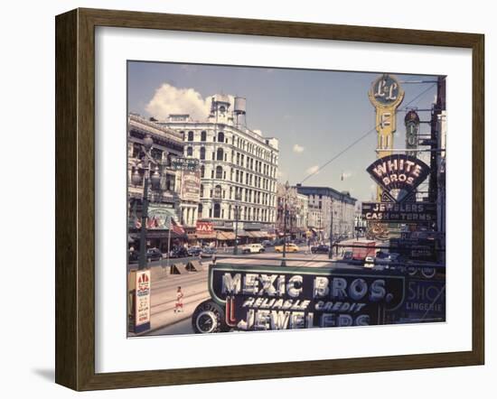 New Orleans-Walter Sanders-Framed Photographic Print