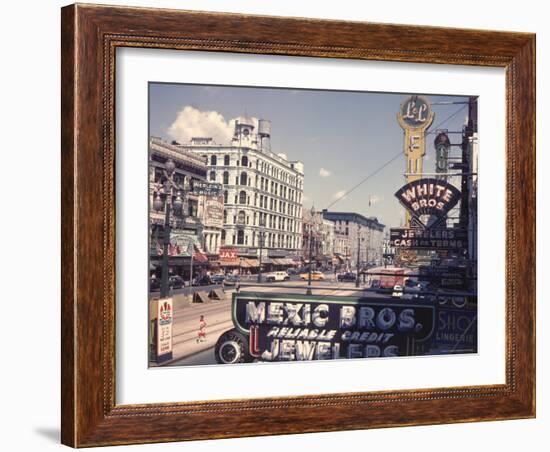 New Orleans-Walter Sanders-Framed Photographic Print