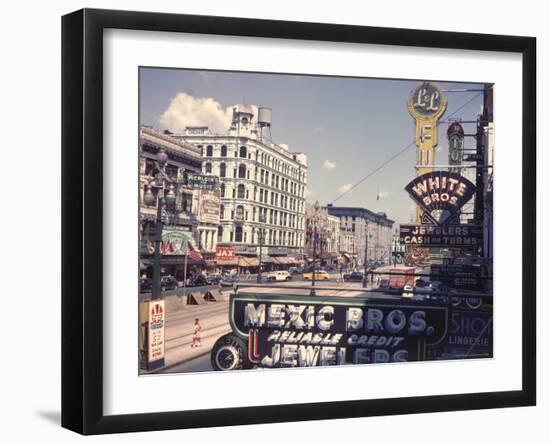 New Orleans-Walter Sanders-Framed Photographic Print