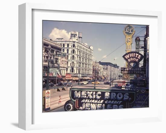 New Orleans-Walter Sanders-Framed Photographic Print