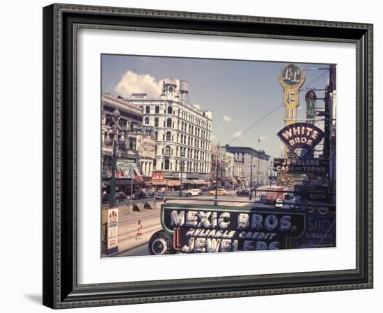 New Orleans-Walter Sanders-Framed Photographic Print