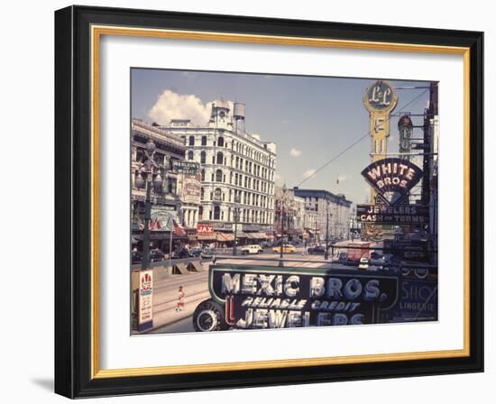 New Orleans-Walter Sanders-Framed Photographic Print