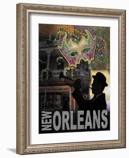 New Orleans-Todd Williams-Framed Art Print
