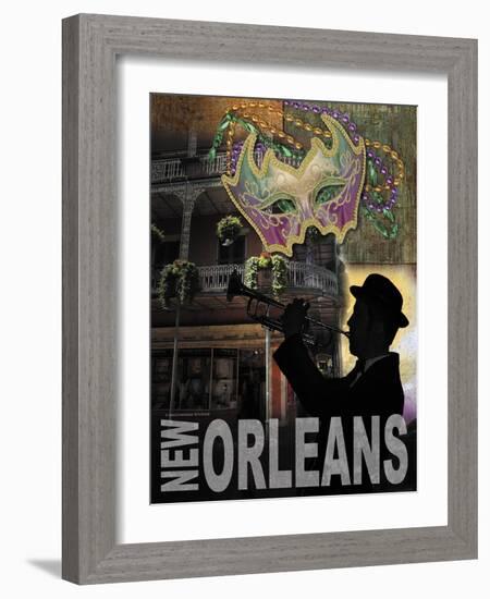 New Orleans-Todd Williams-Framed Art Print