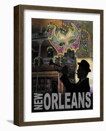 New Orleans-Todd Williams-Framed Art Print