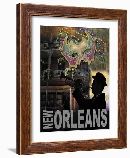 New Orleans-Todd Williams-Framed Art Print