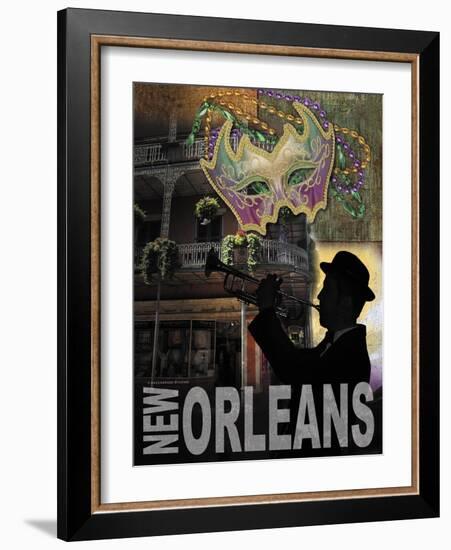 New Orleans-Todd Williams-Framed Art Print