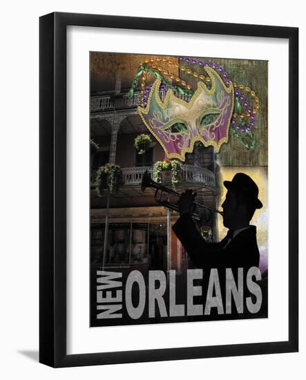 New Orleans-Todd Williams-Framed Art Print