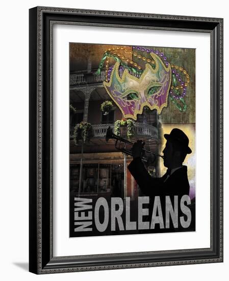 New Orleans-Todd Williams-Framed Art Print